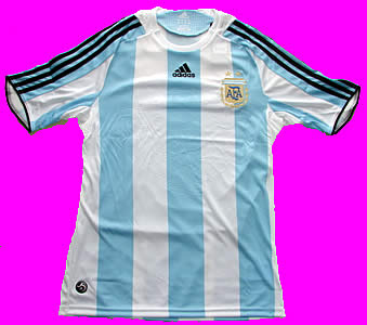 Argentina Camiseta 2008 Climacool ArgentineSoccer.com