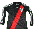 River Plate Alternativa Negra 2008 M/L sin sponsor
